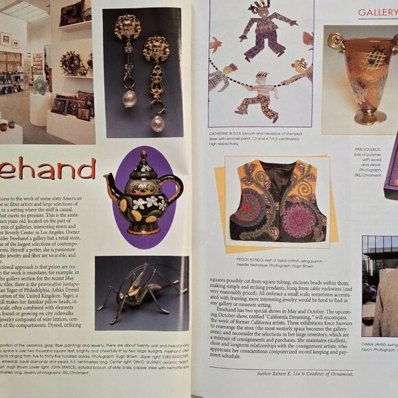 Ornament Magazine Summer 1998 Cornelia Goldsmith - Picture 7 of 16
